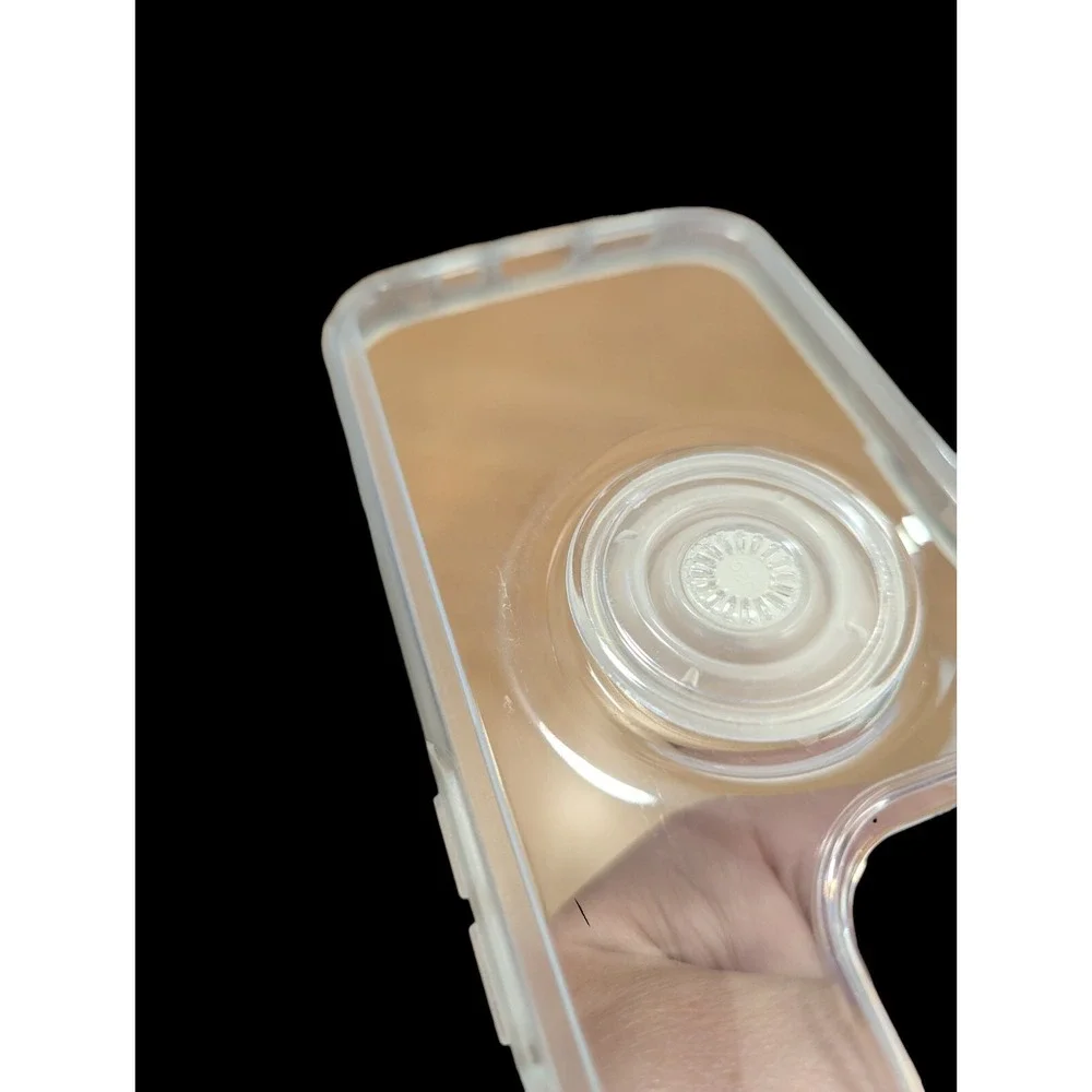 G1. Otterbox Otter+Pop Symmetry Series Case for Apple iPhone 14 Pro - CLEAR Used
